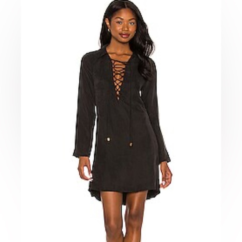 Suboo Georgia Lace Up Mini Dress